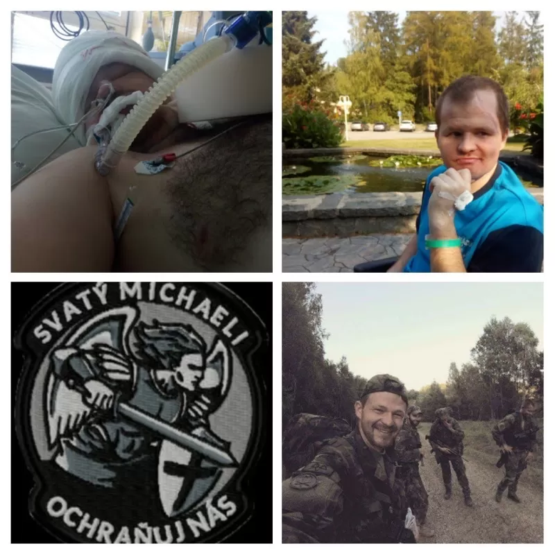 Rána zezadu mu vzala řeč i pohyb. Pomozme bývalému vojákovi Karlovi zpět do života.